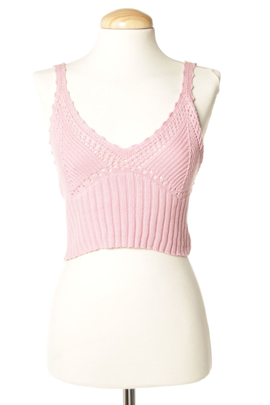 Top Mango de la taille XS, de couleur rose