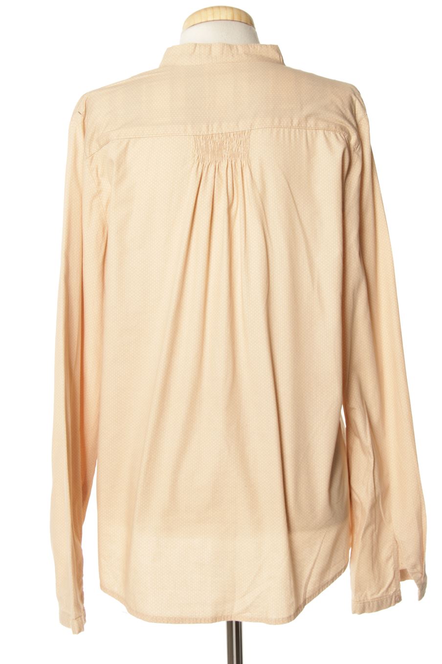 Camisa de Lamorena de la talla XL, de color beige
