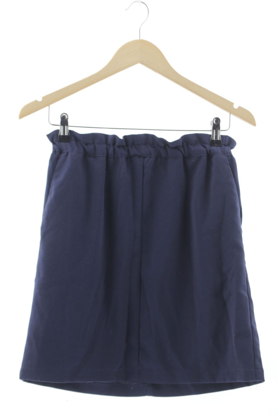 Falda de Promod de la talla 36, de color azul marino