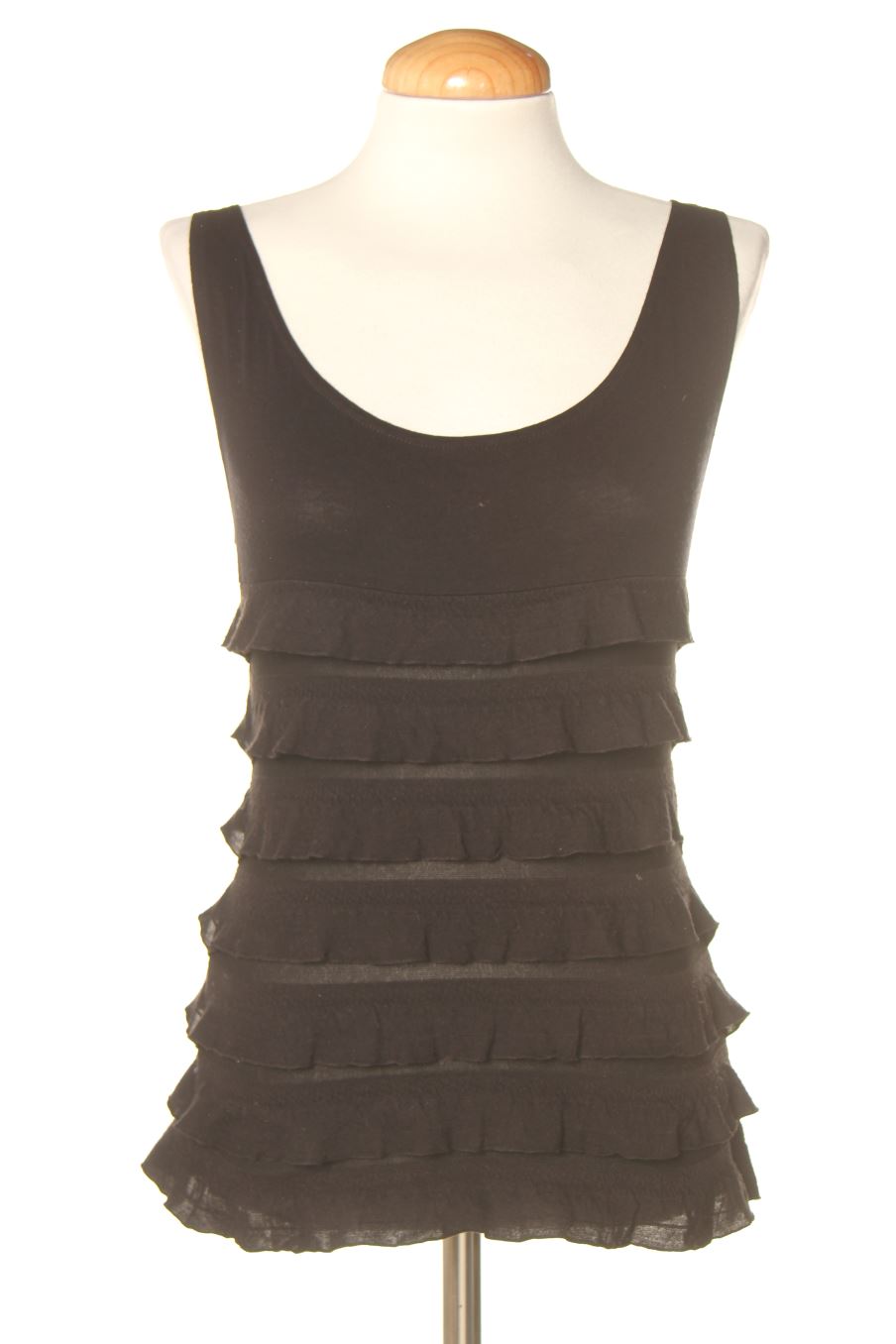 Top de Promod de la talla XS, de color negro