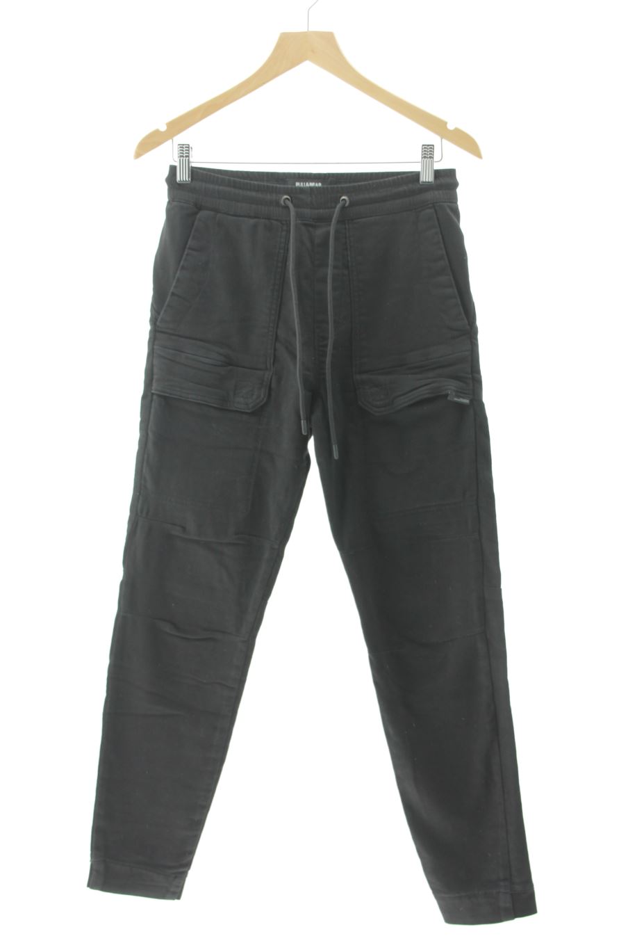 Pantalon Casual Pull & Bear de la taille S, de couleur noir de denim