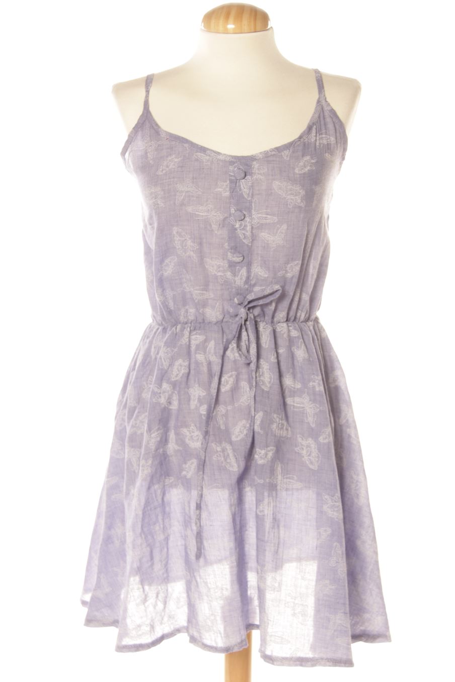 Robe casual Meisié de la taille XS, de couleur bleu