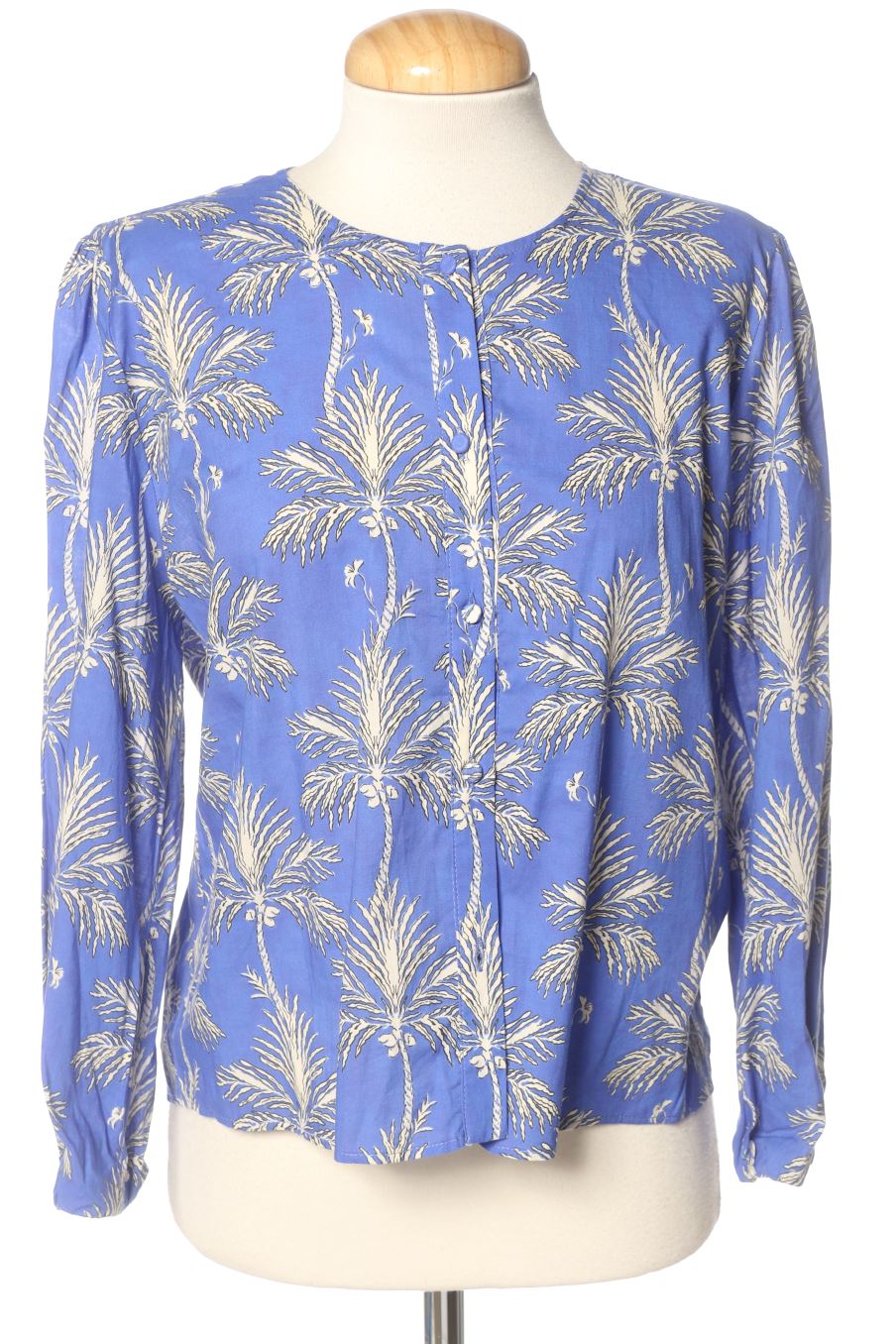 Blouse à manches longues Zara de la taille M, de couleur imprimés