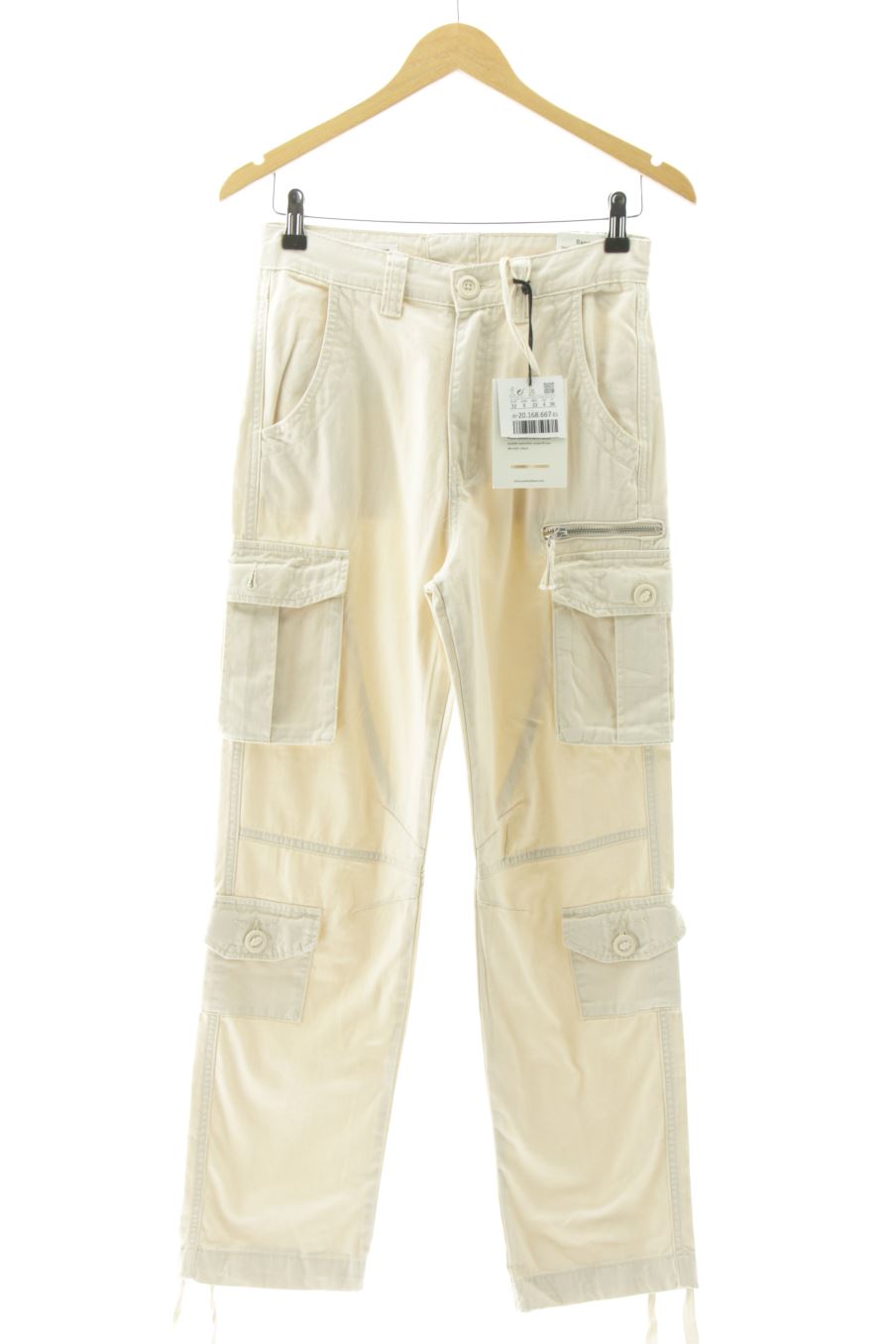 Pantalon Pull & Bear de la taille 32, de couleur beige