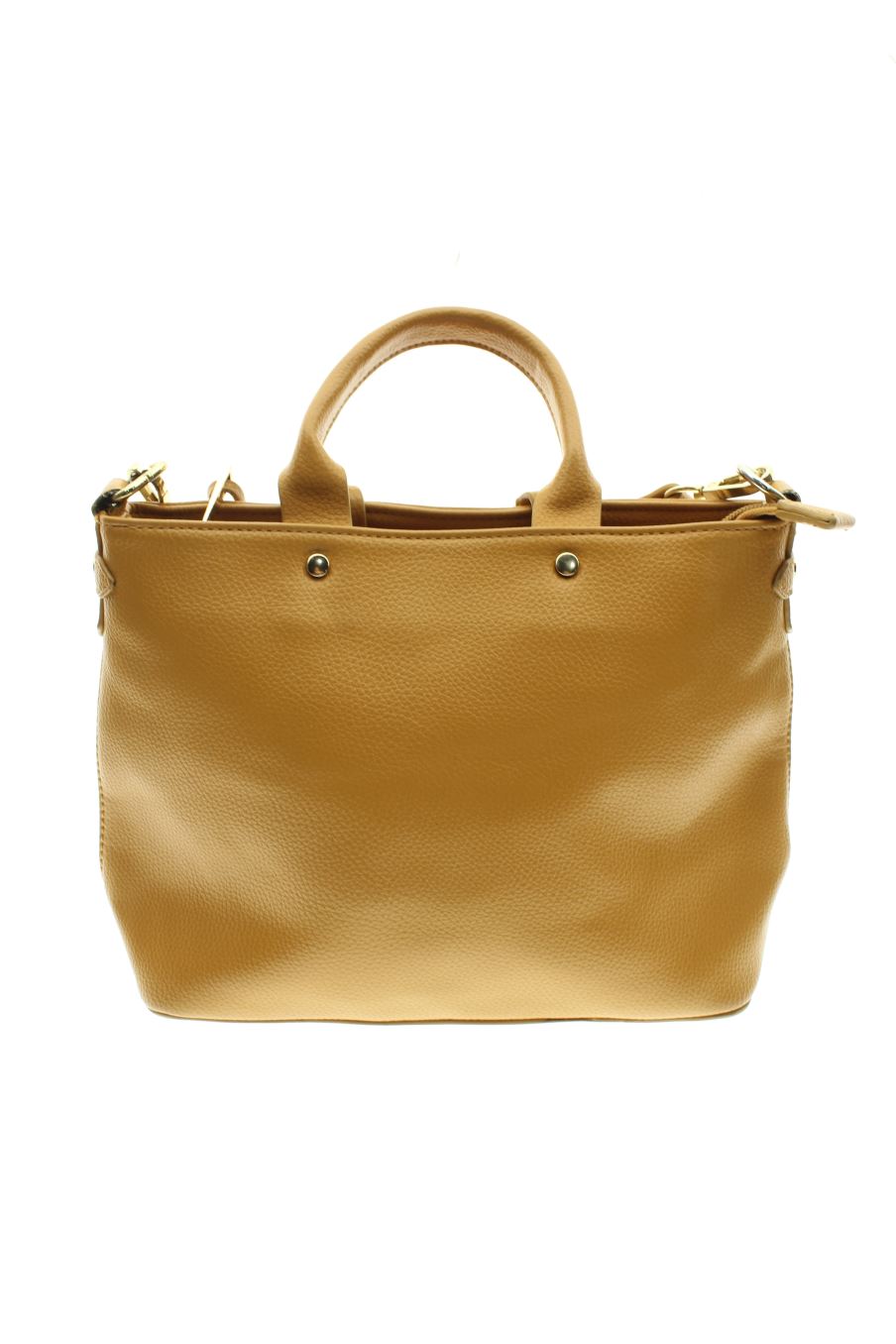 Bolso de Mano Marrón de Cortefiel