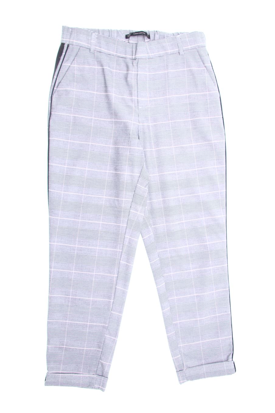 Pantalon Trafaluc de la taille M, de couleur carreaux
