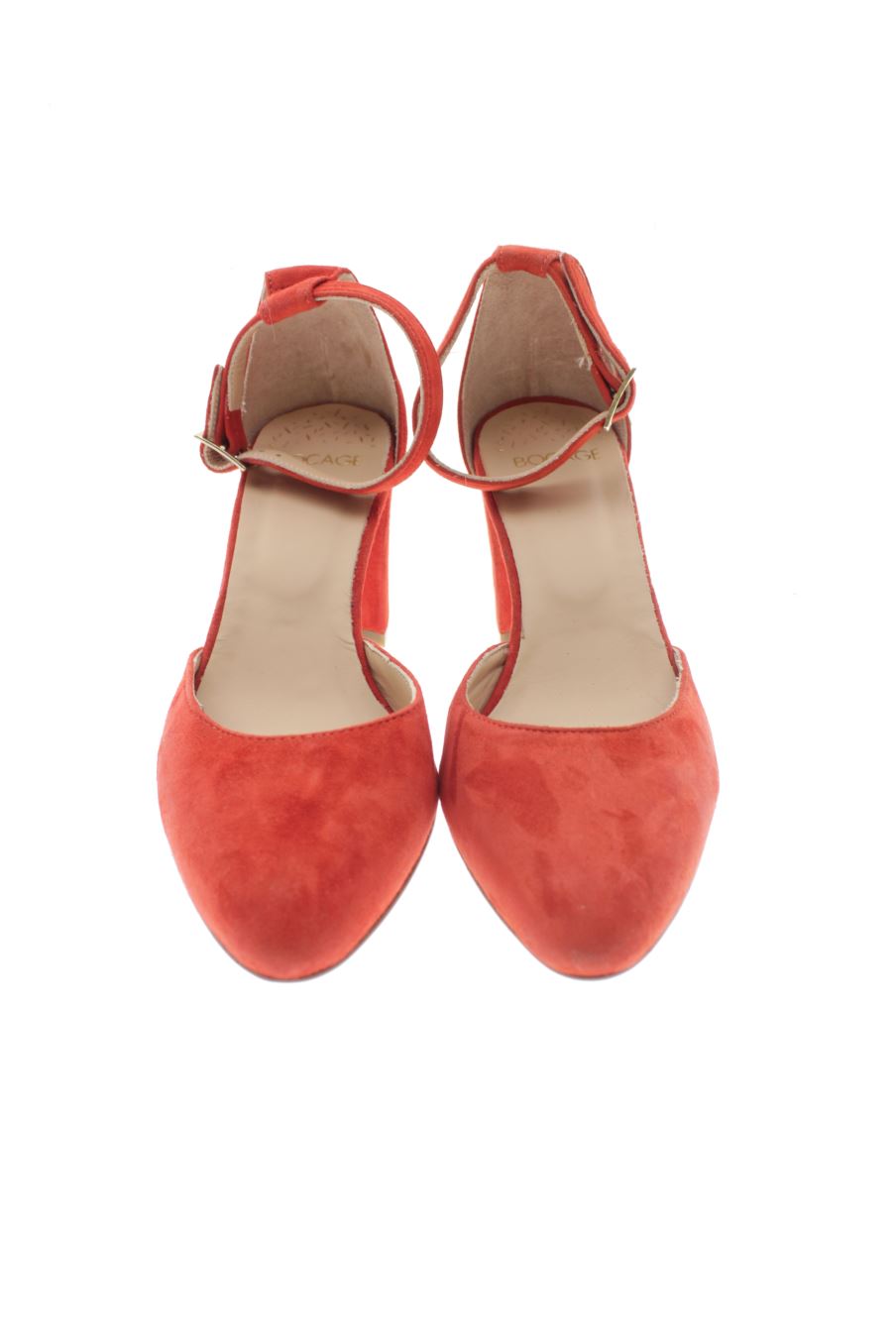 Zapatos de tacon de BOCAGE de la talla 35, de color rojo de