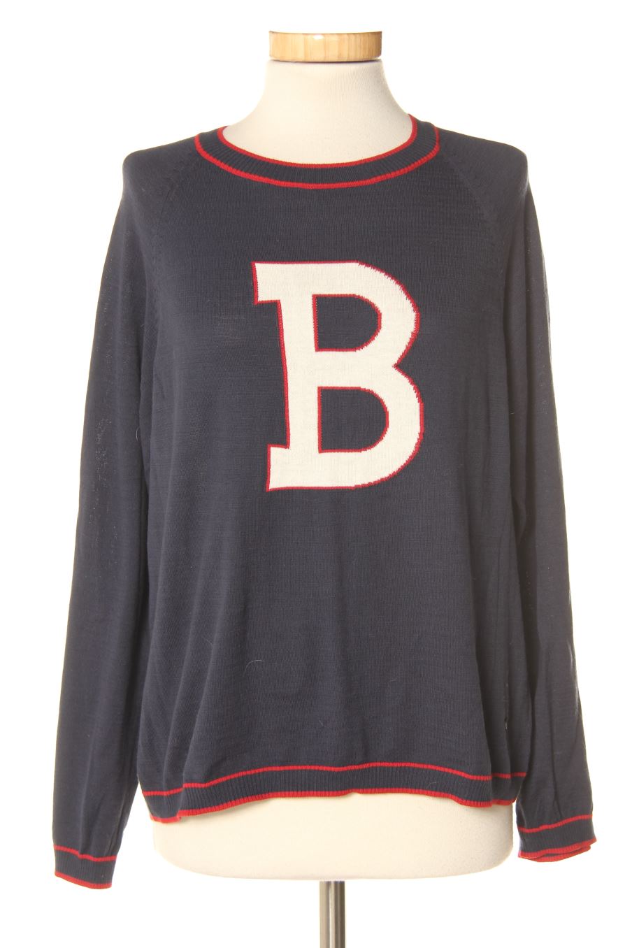 Pull Brownie de la taille S, de couleur bleu marine