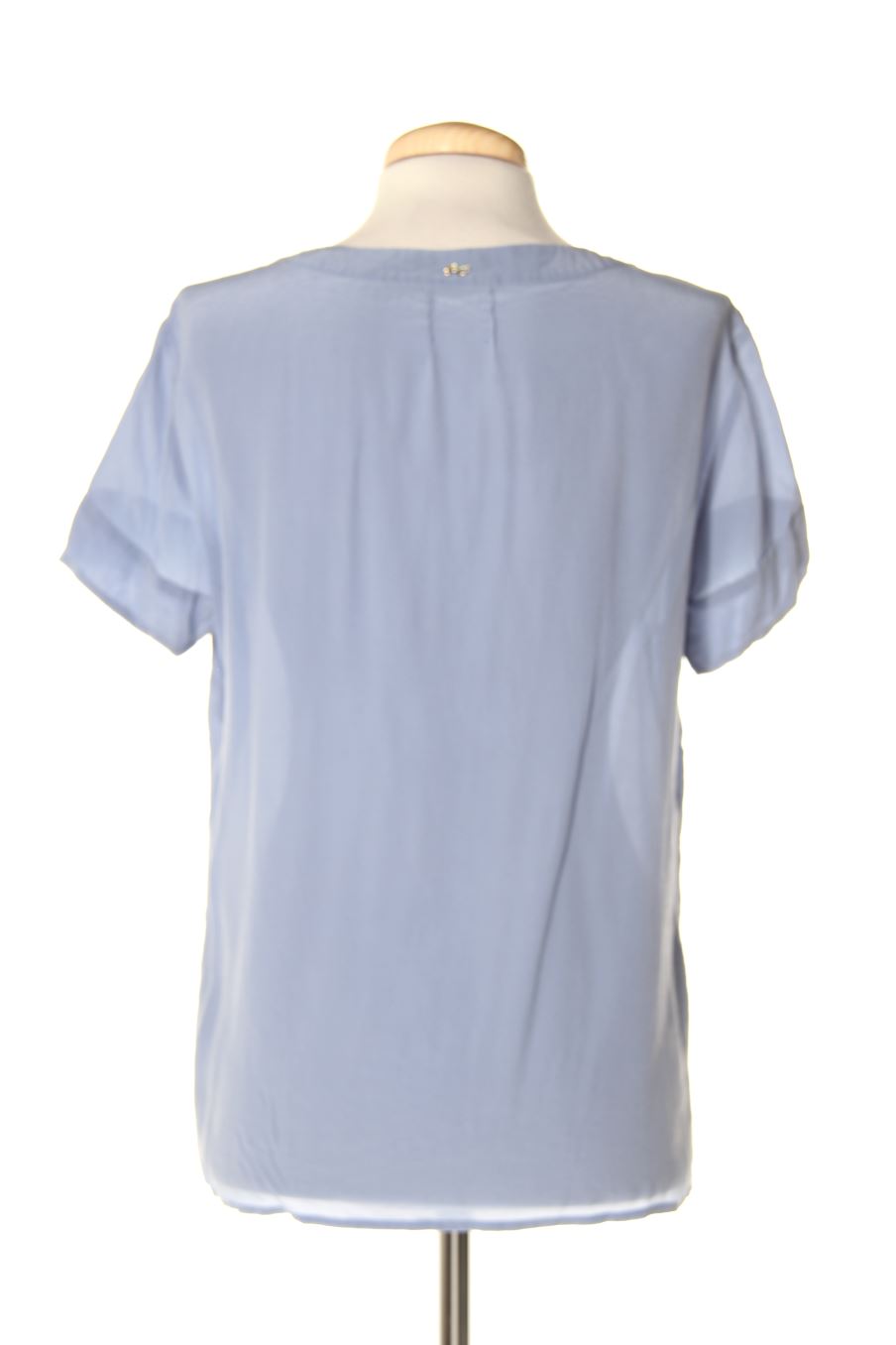 Chemise Yera de la taille 44, de couleur pourpre de soie