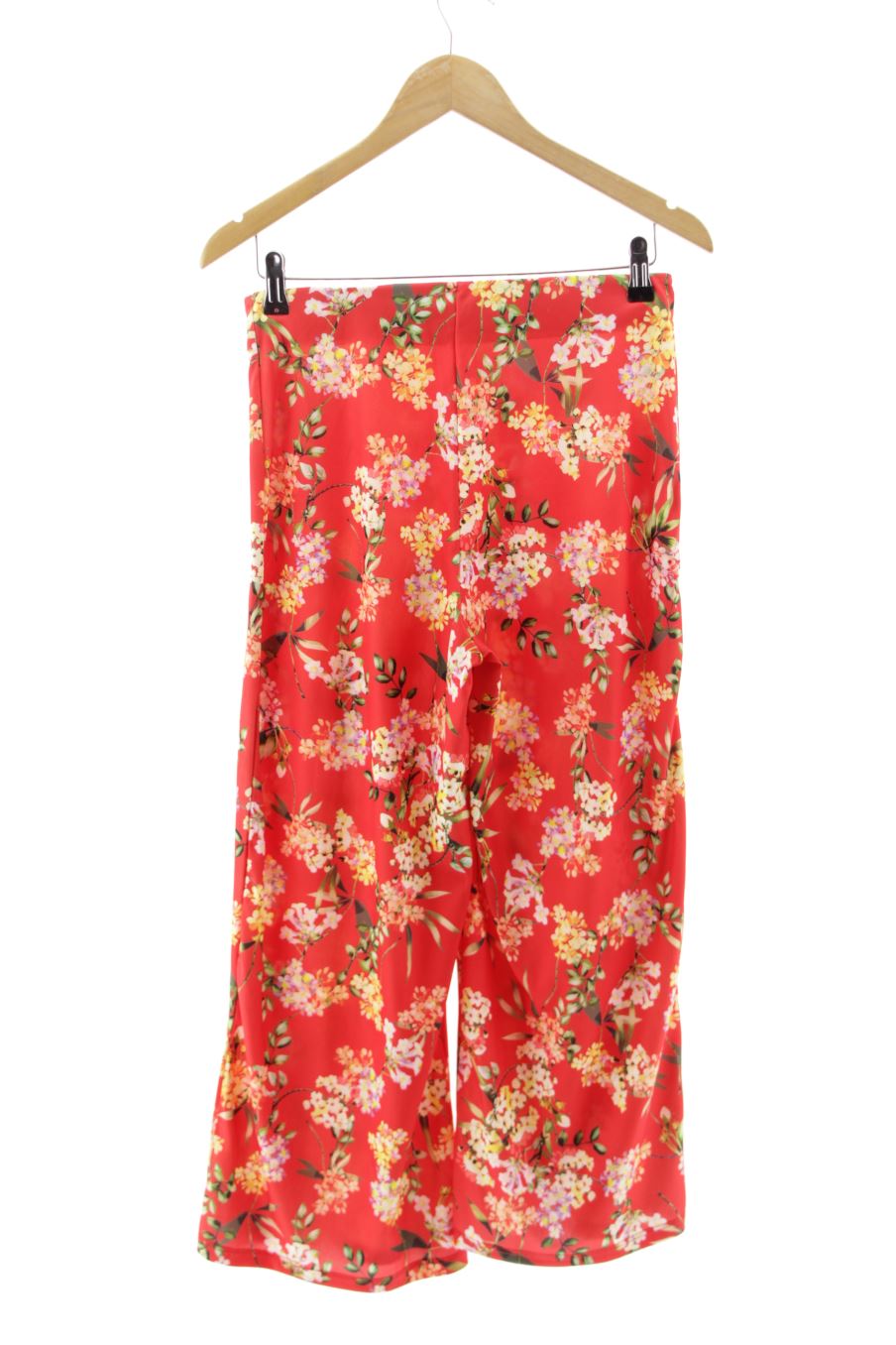 Pantalón Casual de Zara de la talla S, de color flores