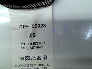 Jupe GLOWRIAS de la taille XS, de couleur noir