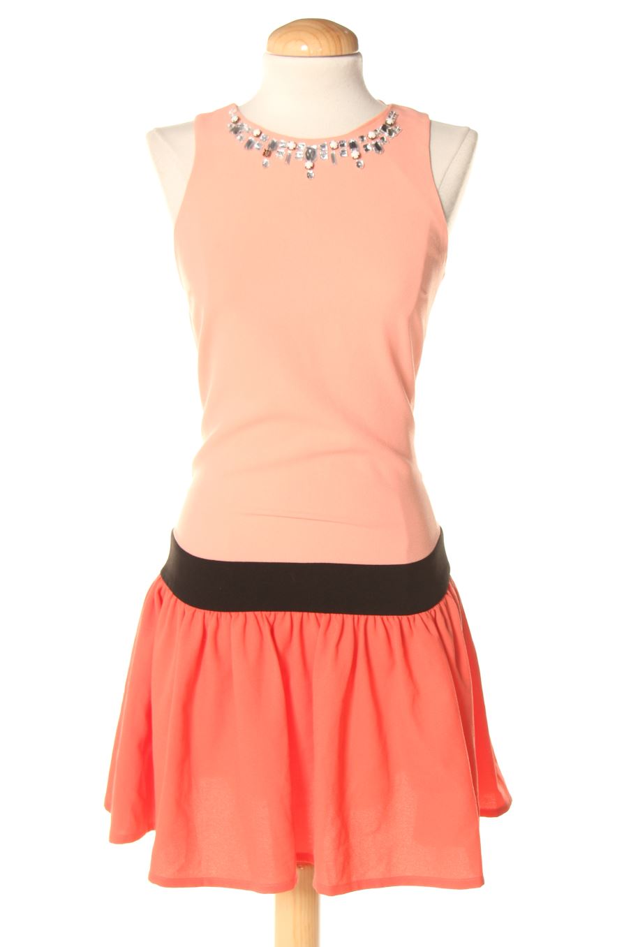 Robe Lipsy Taille 8 Couleur Blanche - Modèle Crayon Mini Occasion Très Bon état
