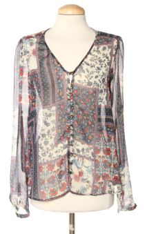 Blusa a maniche lunghe S Mango, foto 1 di 2