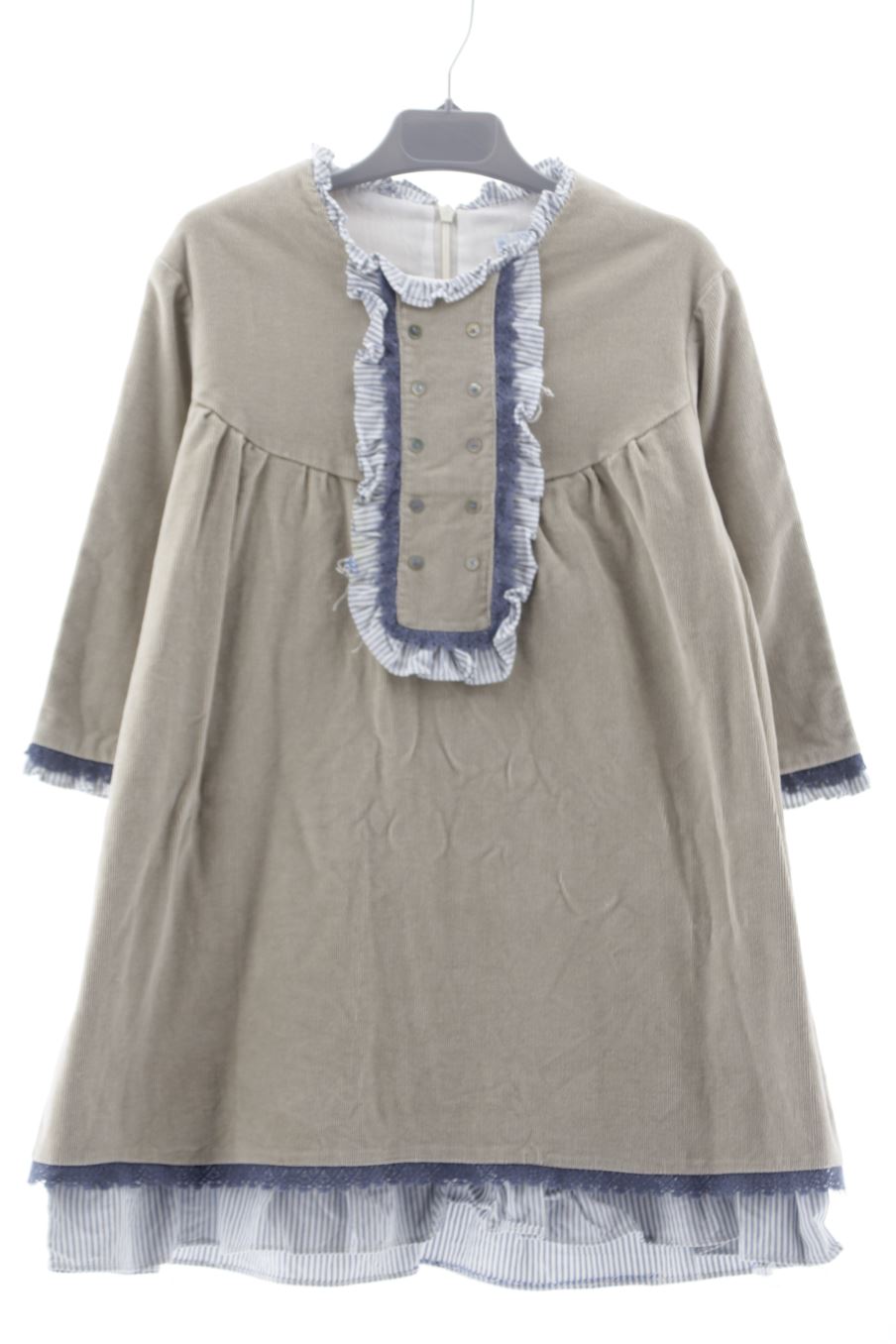 Robe A Gatas de la taille 8 ans de velours côtelé de seconde main