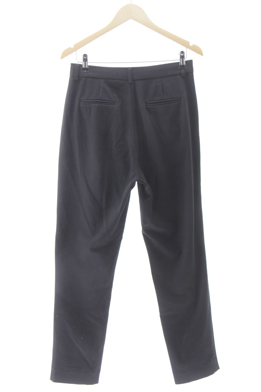 Pantalón de Mango de la talla 38, de color negro