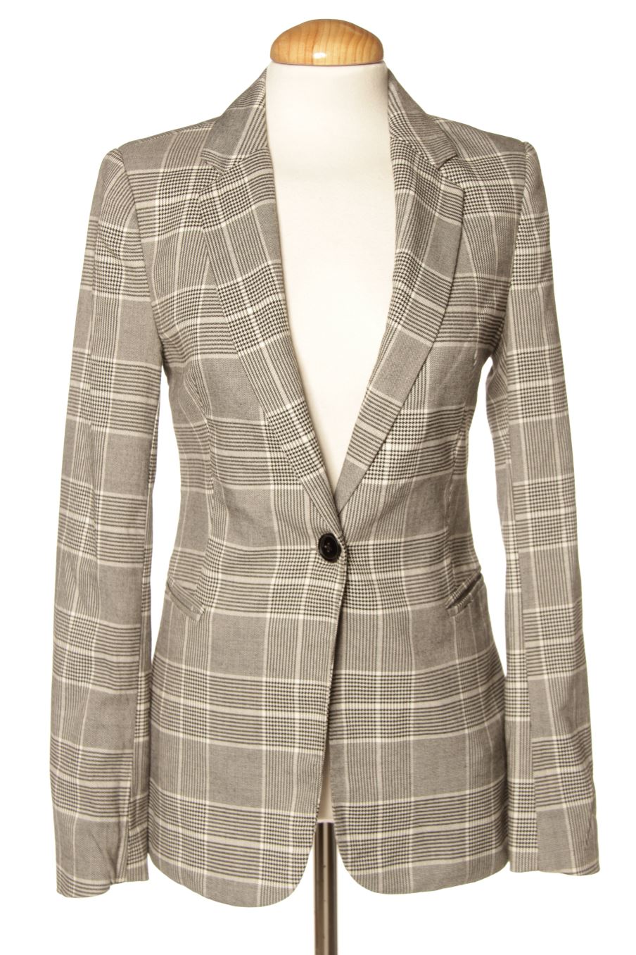Blazer de Stradivarius de la talla XS, de color cuadros