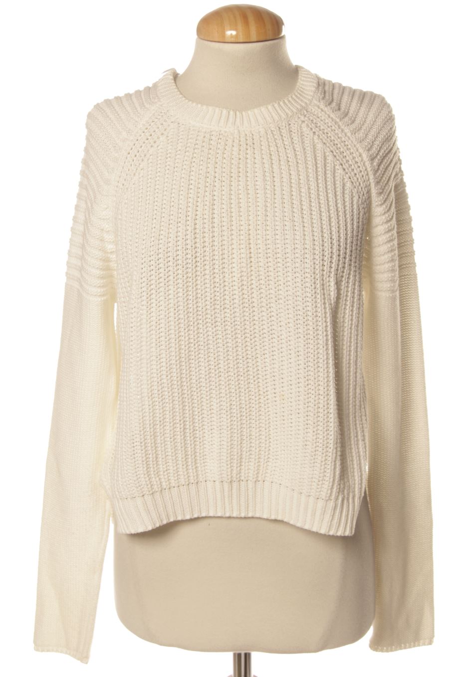 Jersey de Zara de la talla M, de color blanco