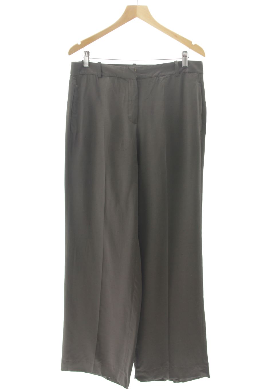 Pantalón de Massimo Dutti de la talla 42, de color marrón