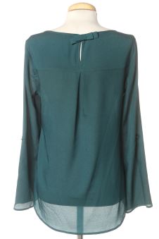 Blouse à manches longues 38 Massimo Dutti