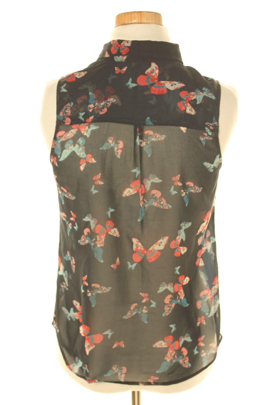 Camisa sin mangas de Bershka de la talla S, de color estampado