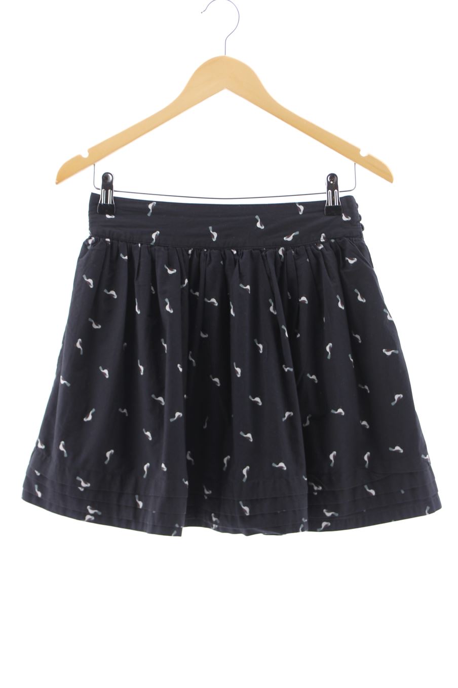 Falda de Pull & Bear de la talla S, de color negro