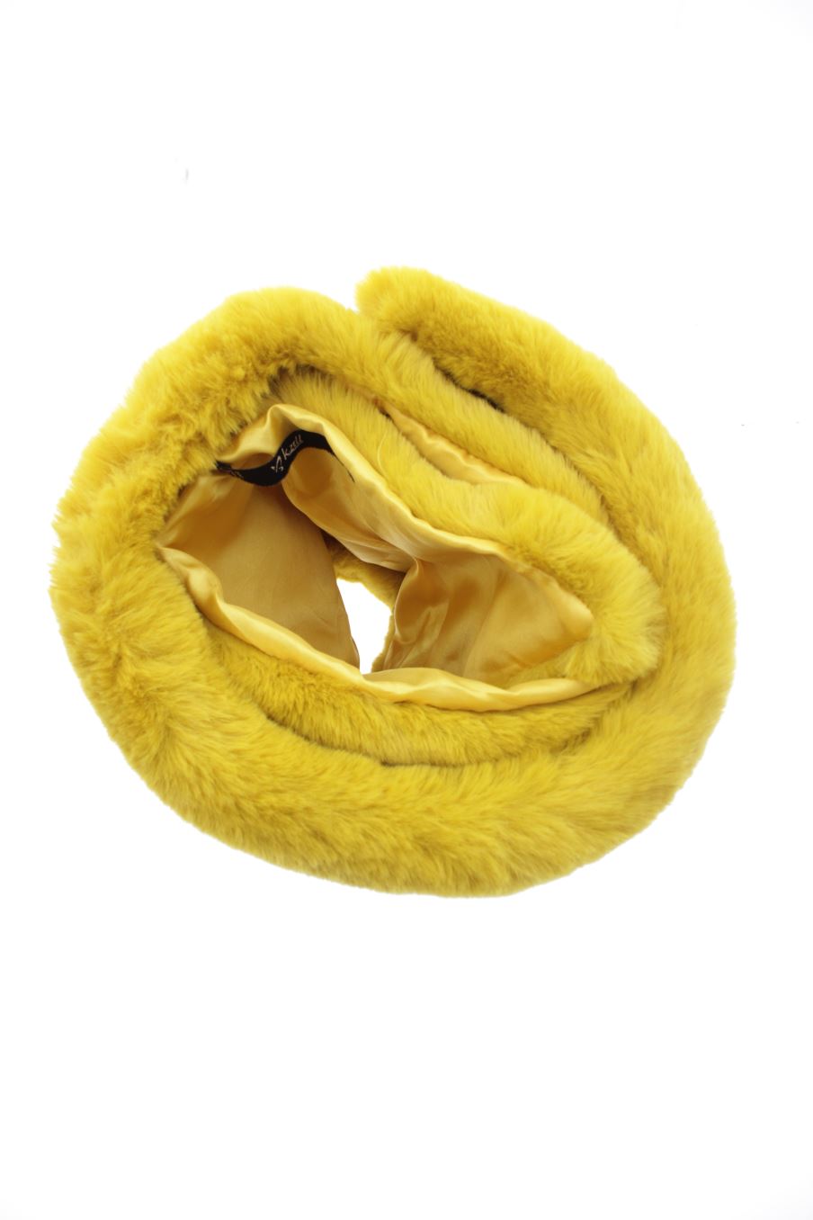 Bufanda de K.Zell de la talla Única, de color mostaza de sintético