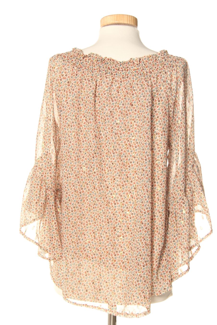 Blouse à manches longues New collection de la taille M, de couleur fleurs