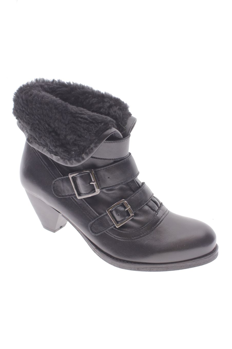 Botines de ABACK de la talla 38, de color negro de