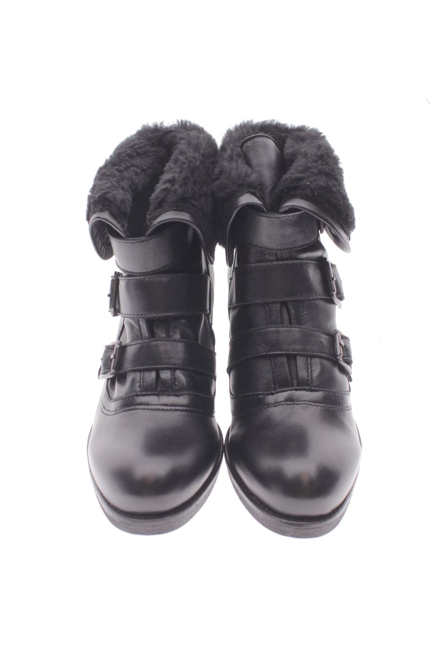 Botines de ABACK de la talla 38, de color negro de