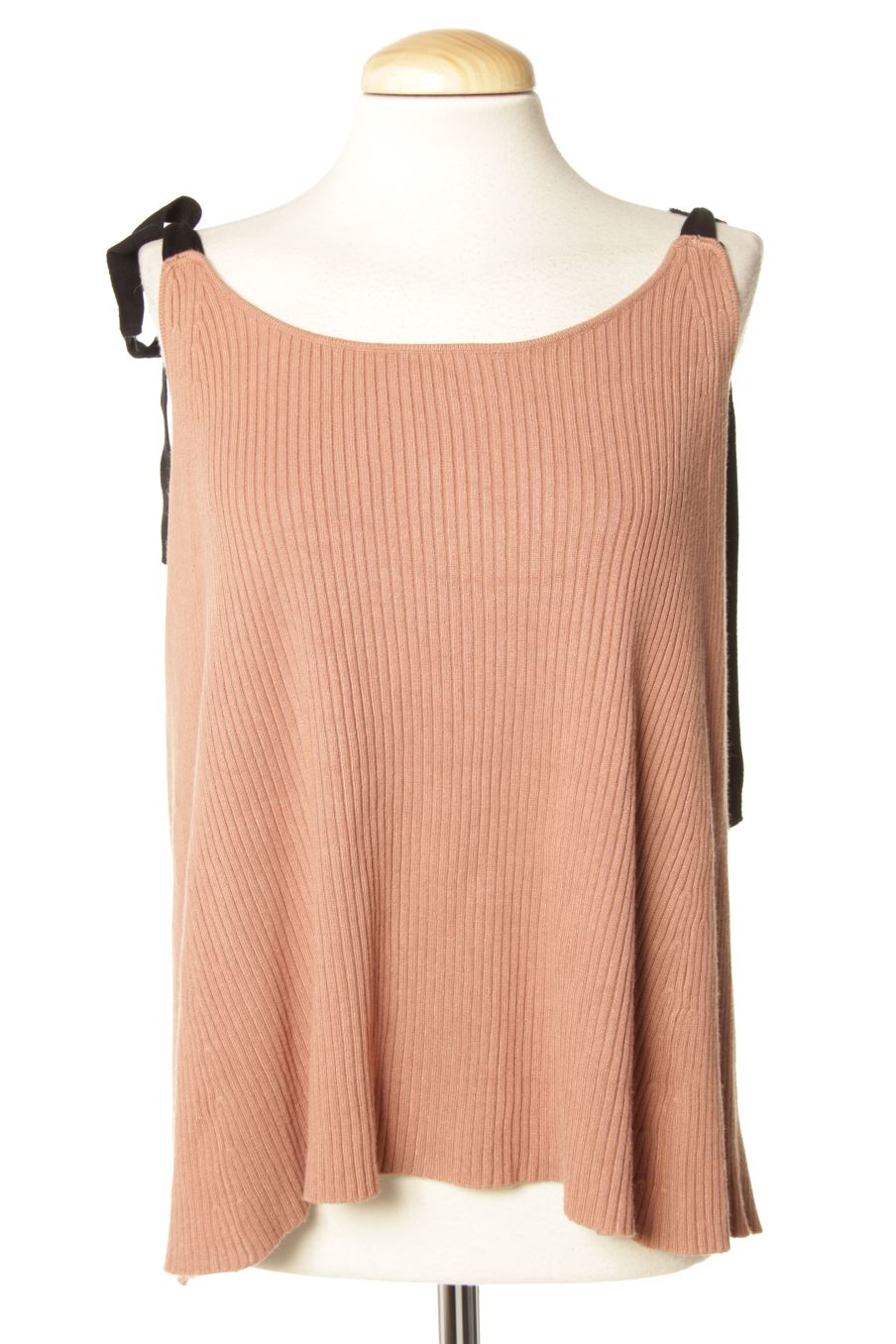 Top Zara de la taille S, de couleur marron
