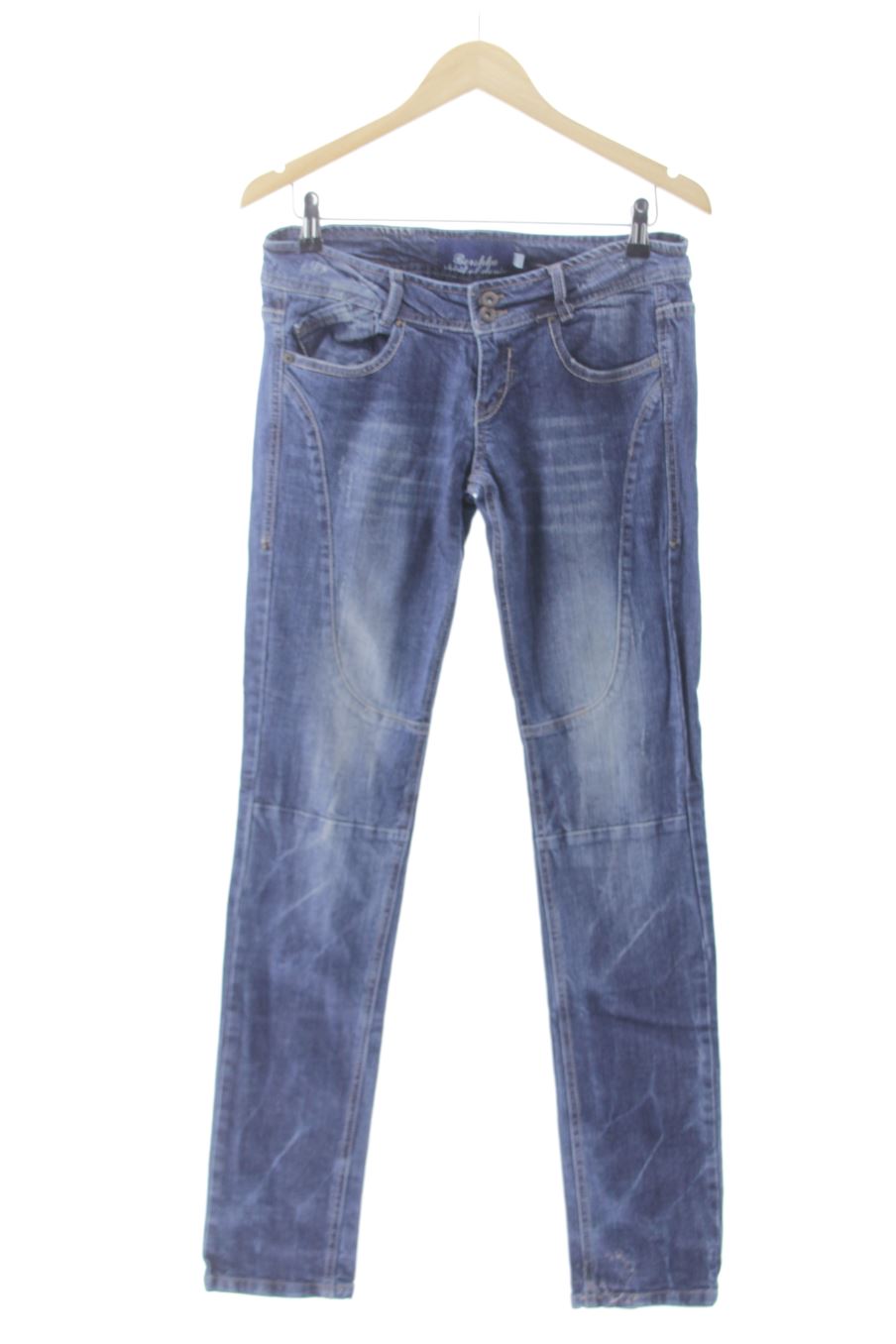 Vaquero de Bershka de la talla 36, de color azul de ropa vaquera