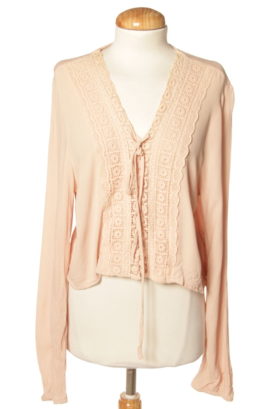 Langärmelige Bluse von Forever 21 Größe L, Farbe Rosa, für