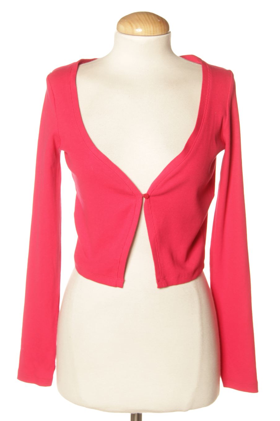 Top de Zara de la talla M, de color rosa