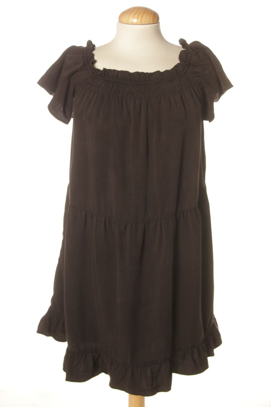 Einfaches Kleid von Superdry Größe 36, Farbe Schwarz, für