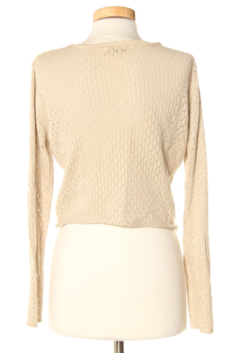 T-shirt à manches longues Pull & Bear de la taille S, de couleur beige