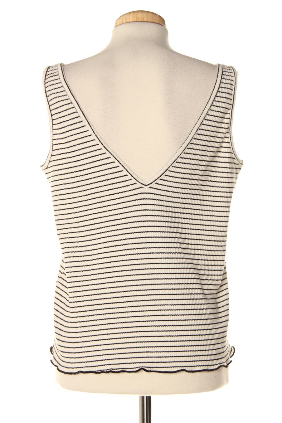 Top Pull & Bear de la taille M, de couleur rayures