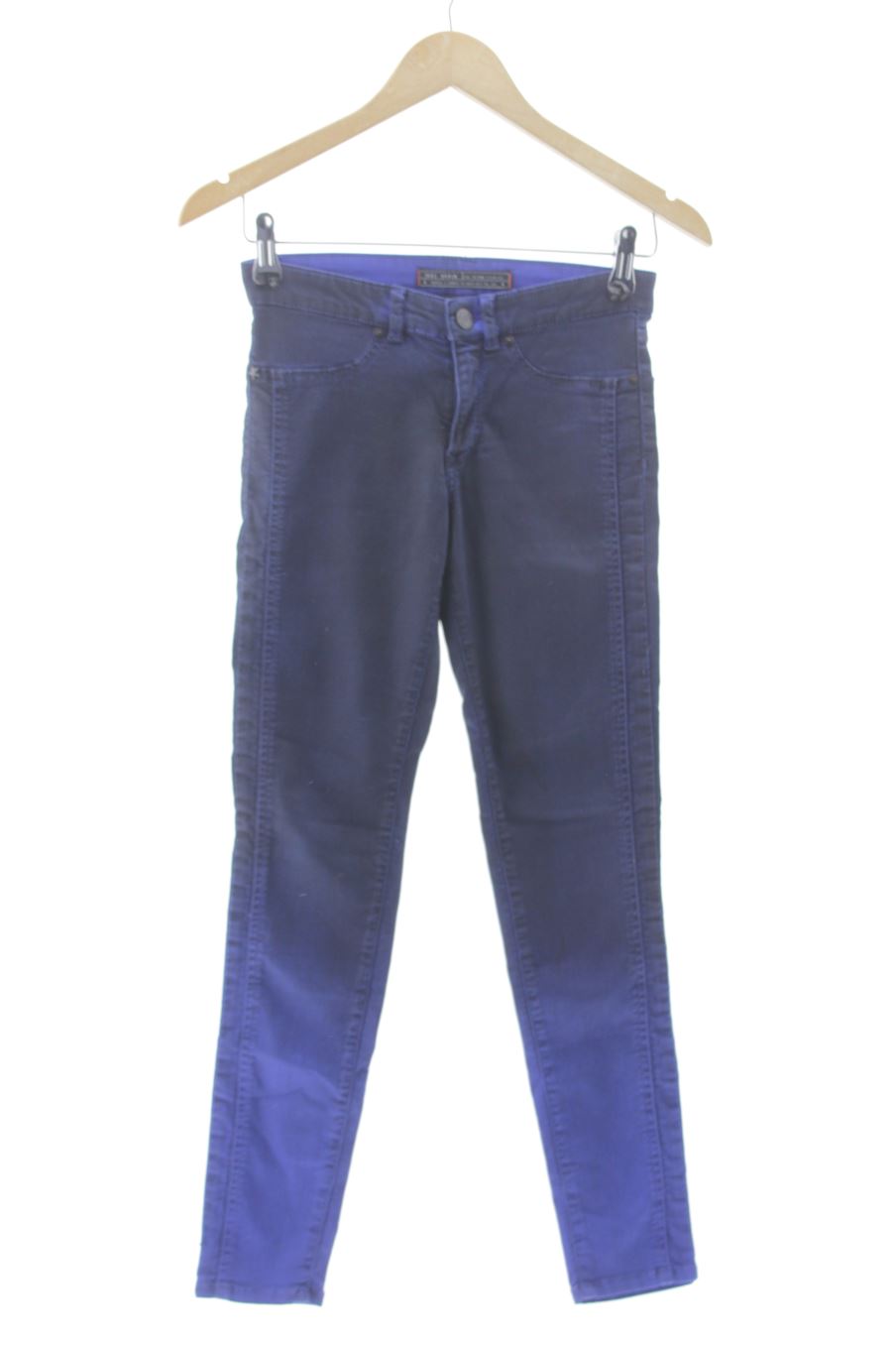 Jeans Ikks de la taille XS, de couleur bleu marine de denim