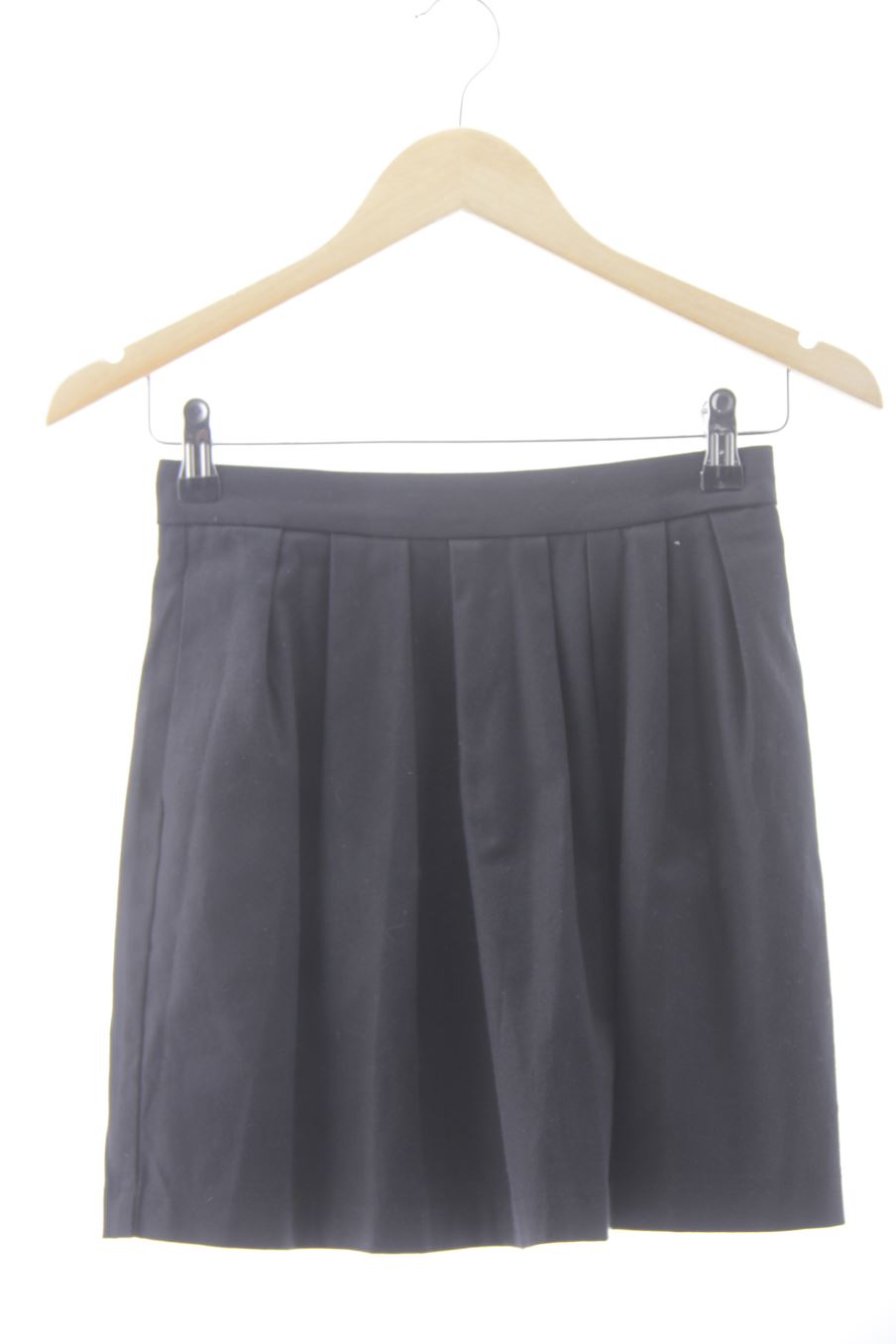 Falda de Stradivarius de la talla 34, de color negro