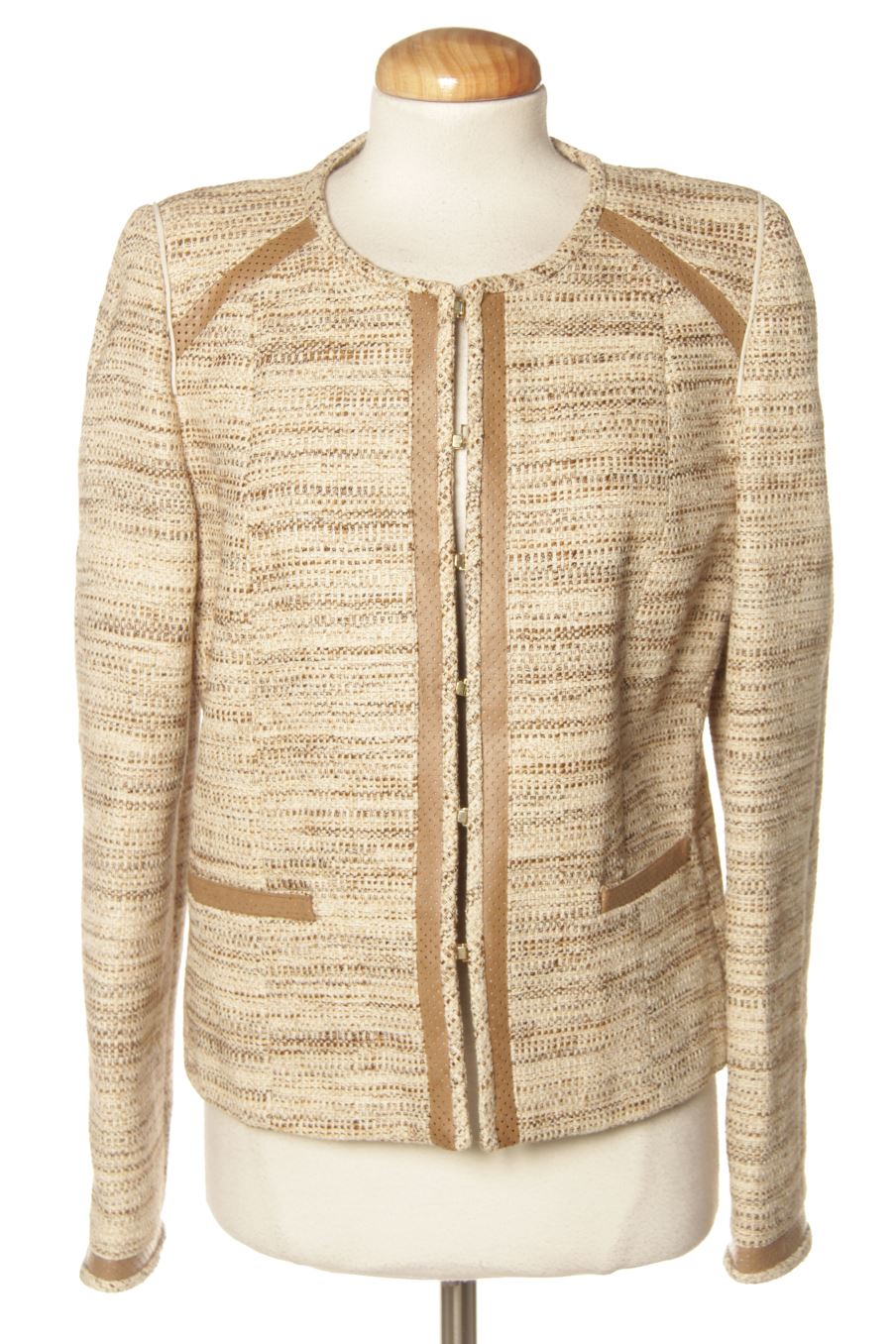 Blouson Gerard Darel de la taille 40, de couleur beige