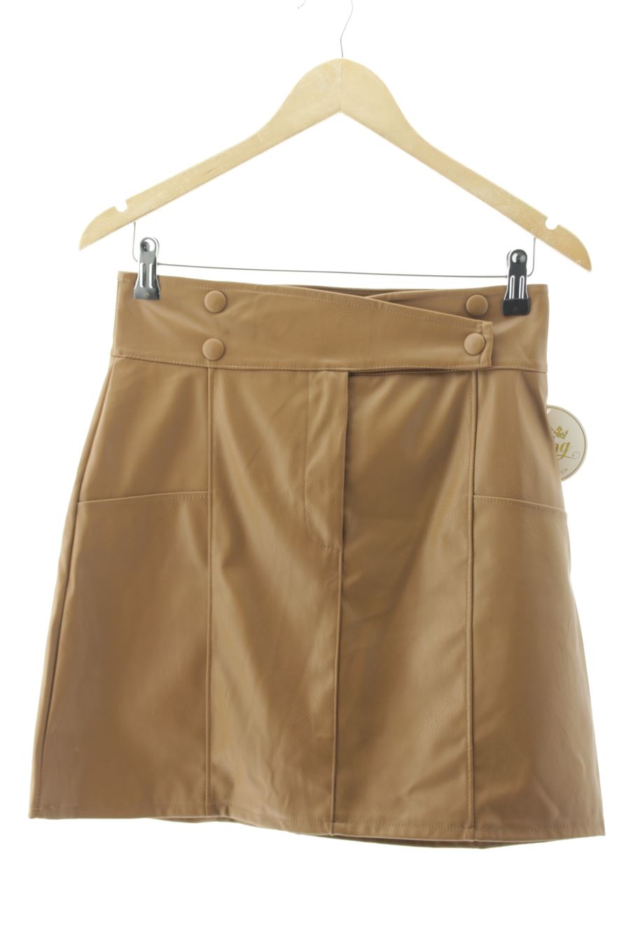 Gonne de Made in italy de la talla L, de color marrone