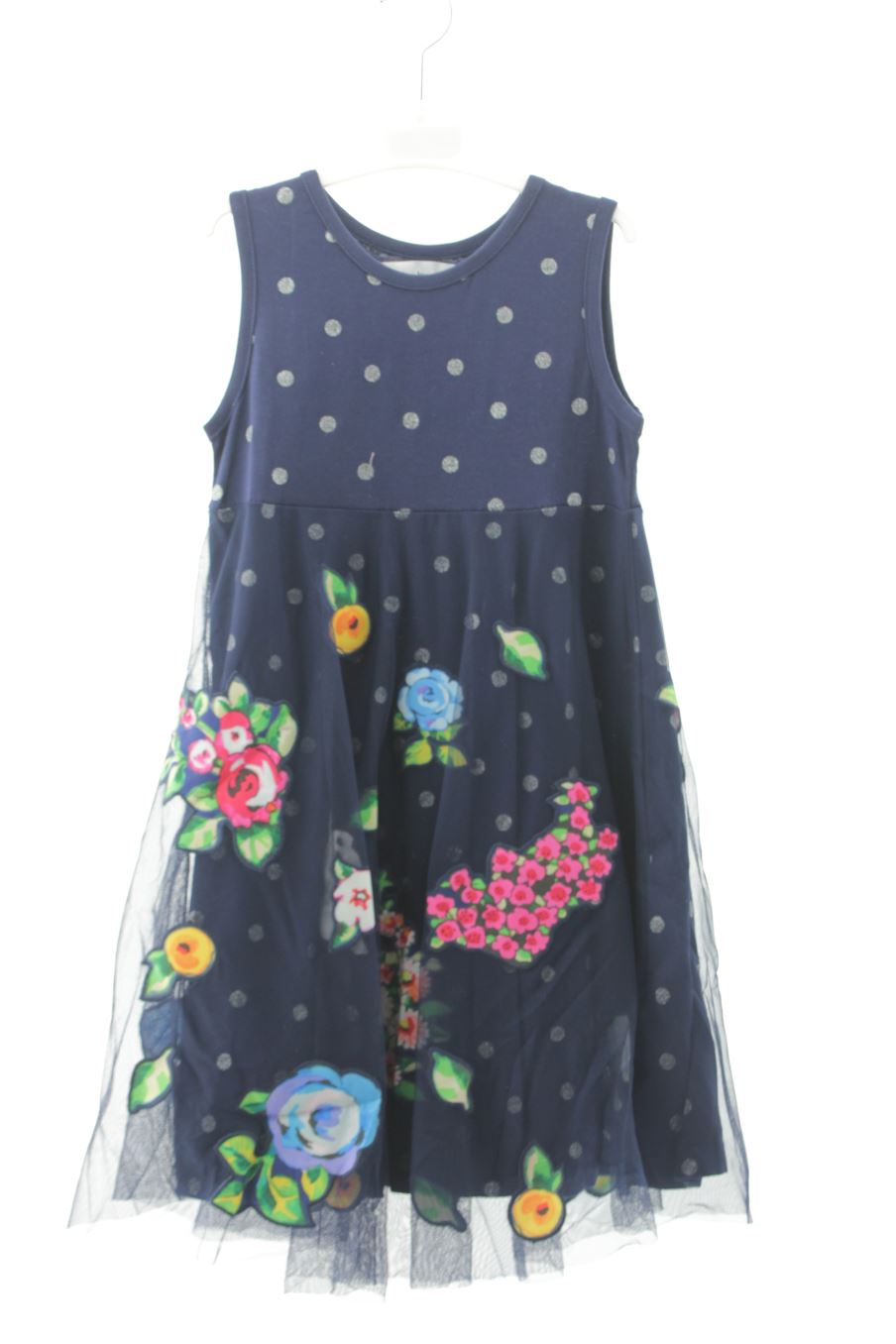 gebraucht Desigual Aufwändiges Kleid Größe 122