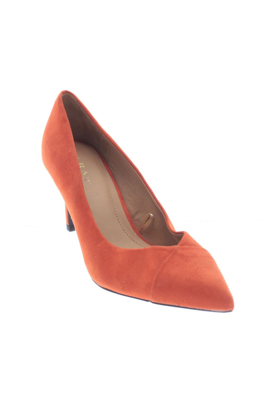 Zapatos de tacon de Zara de la talla 40, de color arancione