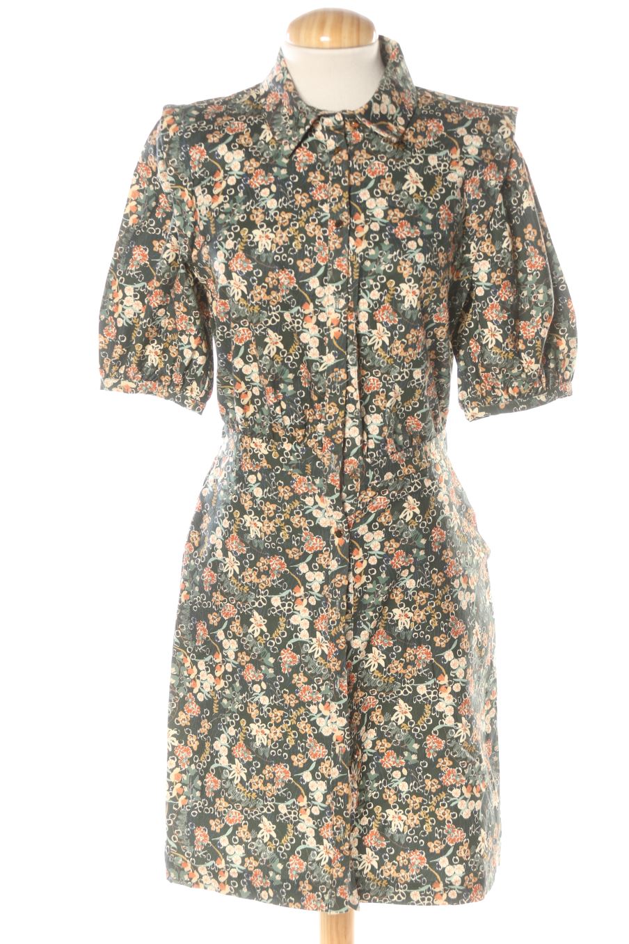 Vestido casual de Naf Naf de la talla 36, de color flores