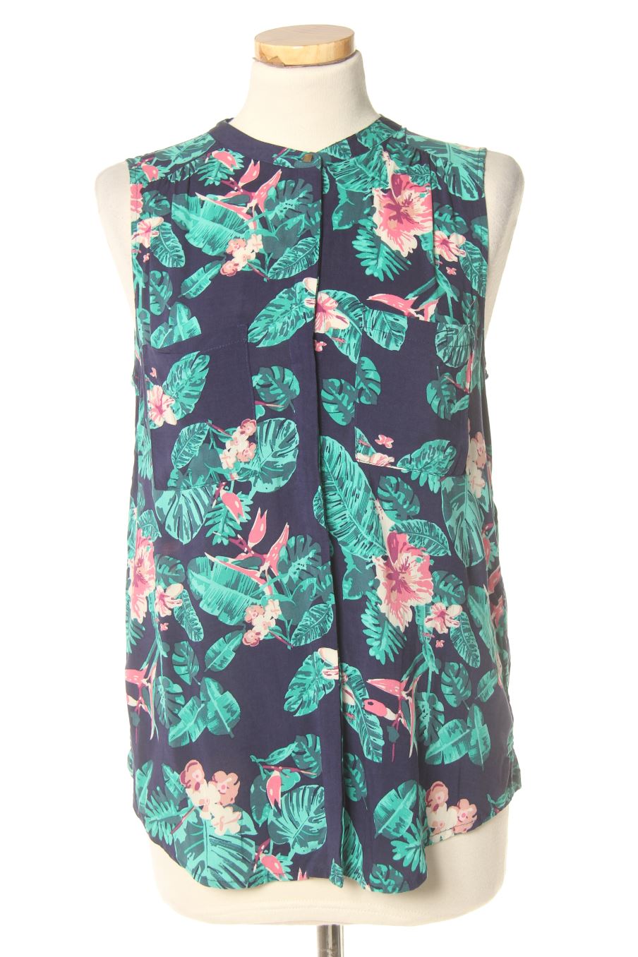 Chemise sans manches Fórmula Joven de la taille 40, de couleur imprimés