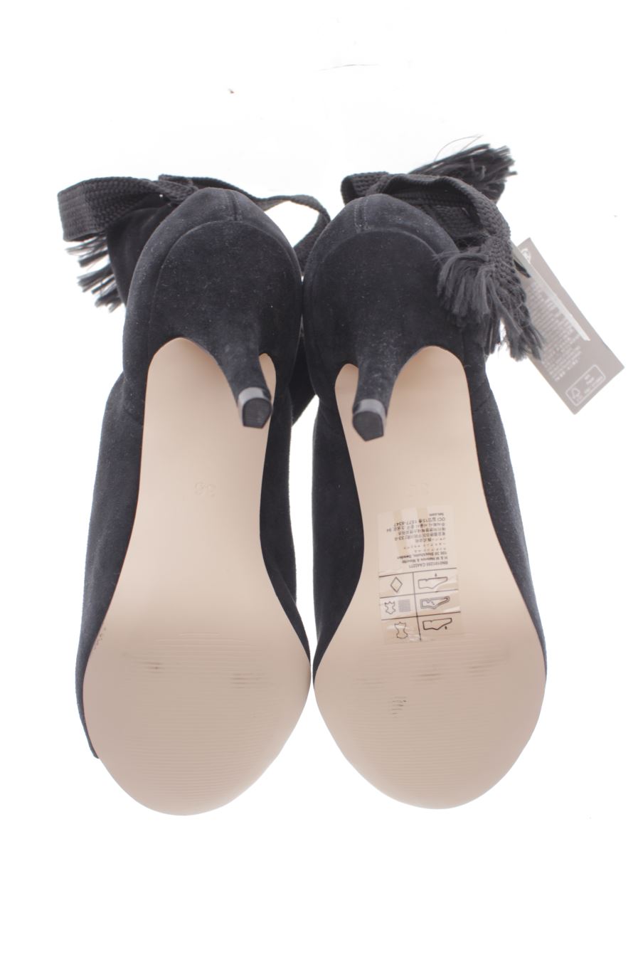Botines de H&M de la talla 36, de color negro de