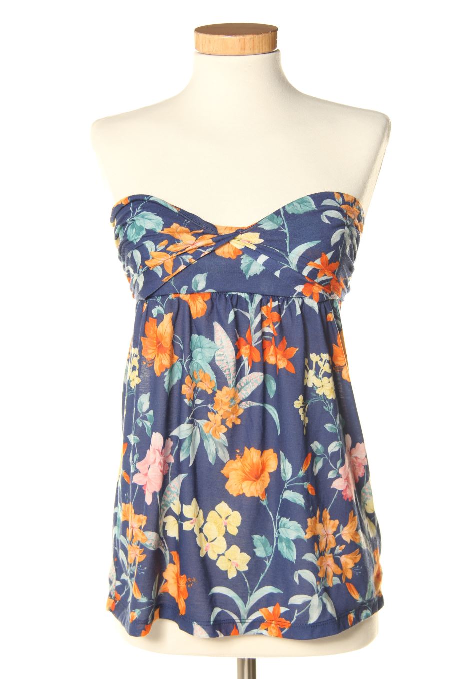 Top Pull & Bear de la taille M, de couleur fleurs