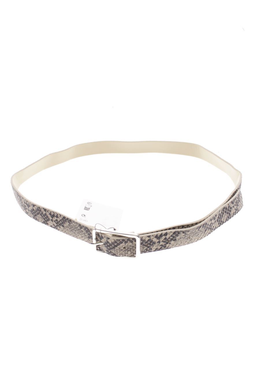 Cinturón de Zara de la talla L, de color animal print