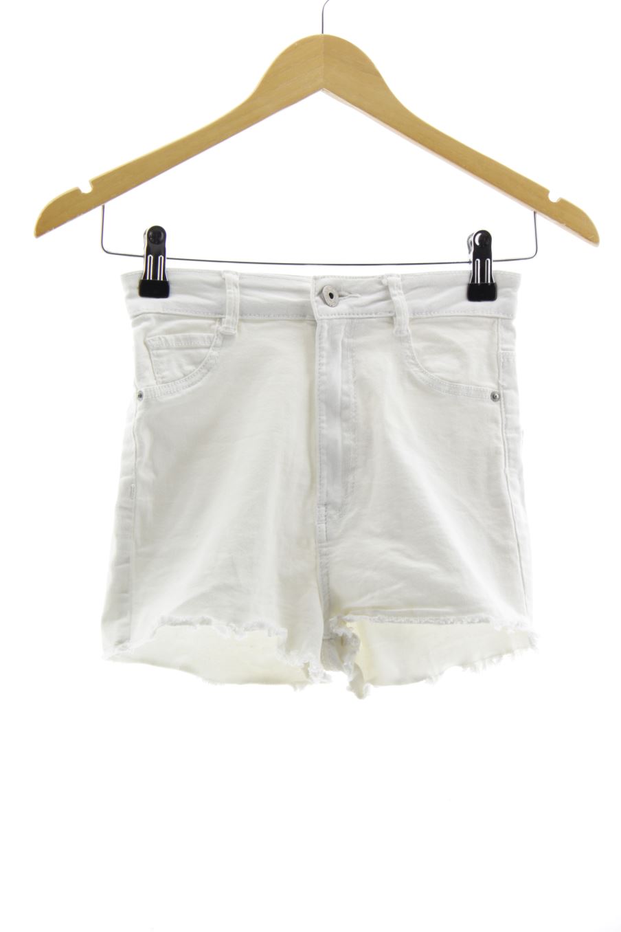 Kurze Hose von Bershka Größe M, Farbe Weiss, für