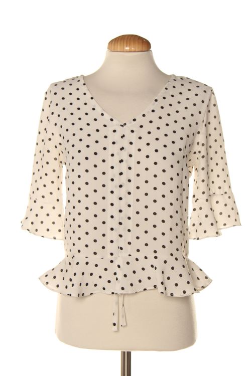 Blusa a maniche corte