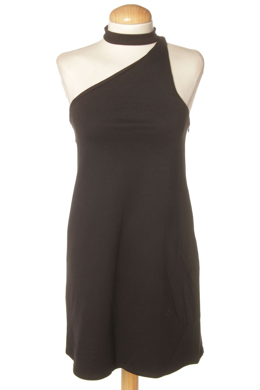 Vestido casual de Trafaluc de la talla XS, de color negro